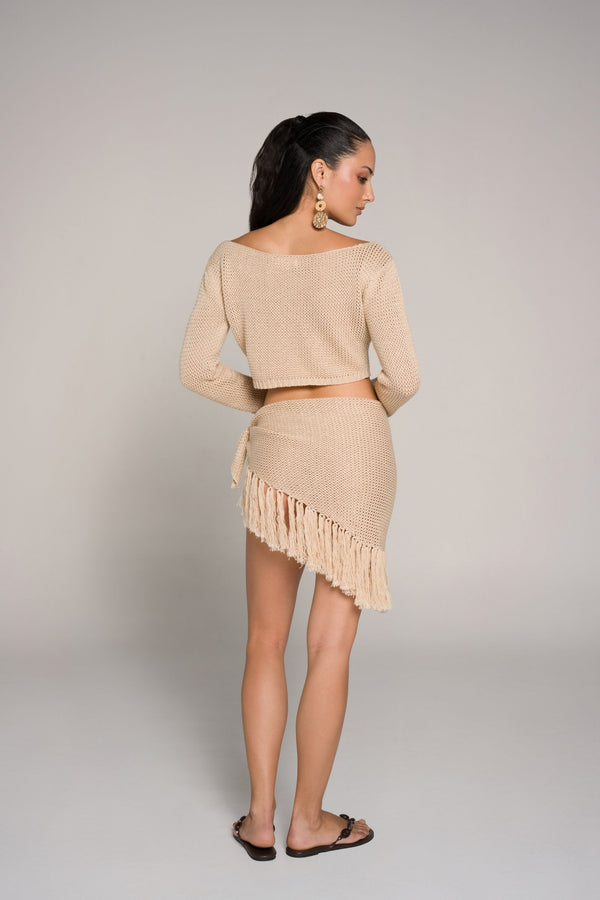 Amara Top Beige