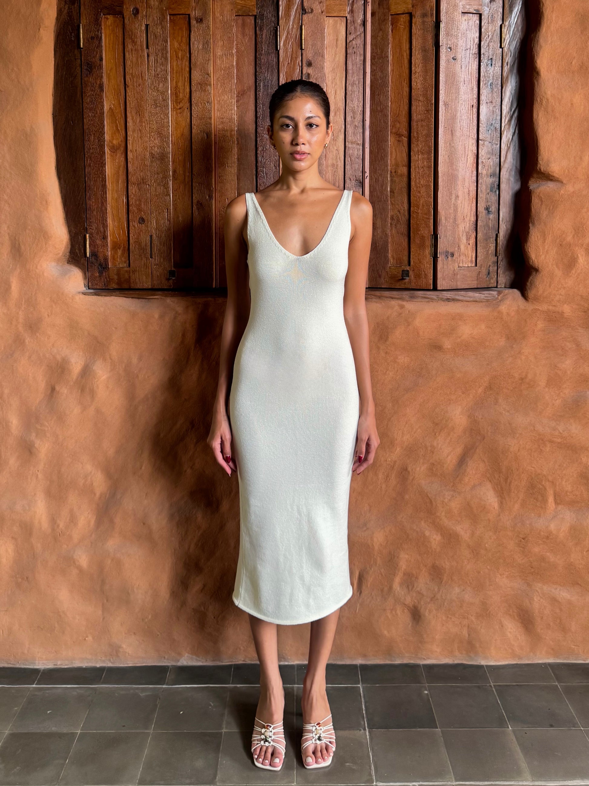 Mentari Dress Ivory