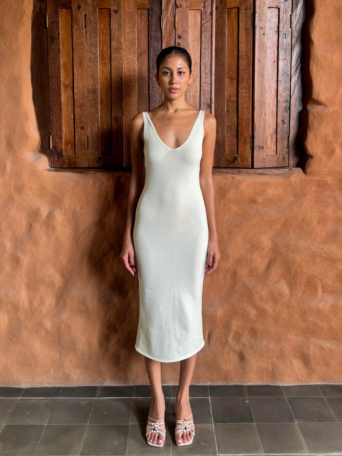 Mentari Dress Ivory